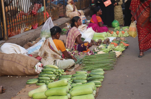 Footpath vendors
